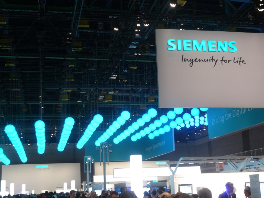 Der Siemensstand